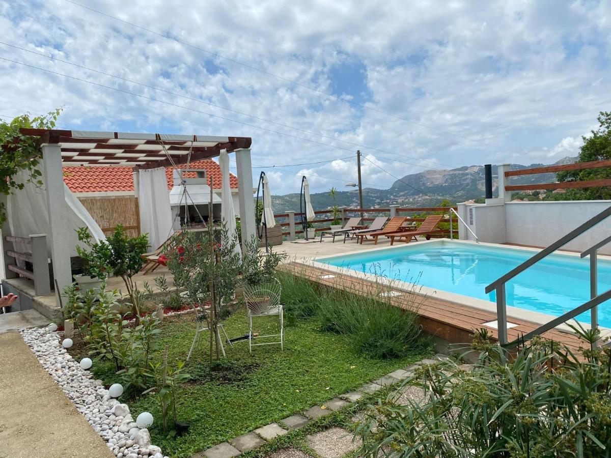 Villa My Rose With A Private Pool Млини Экстерьер фото