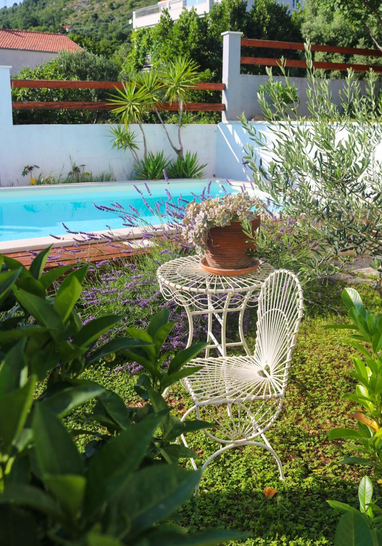 Villa My Rose With A Private Pool Млини Экстерьер фото