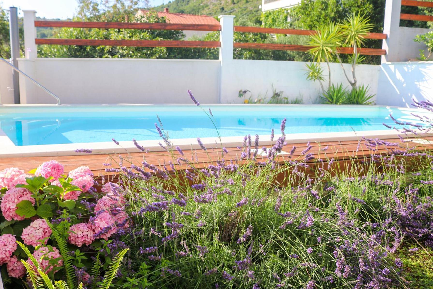 Villa My Rose With A Private Pool Млини Экстерьер фото