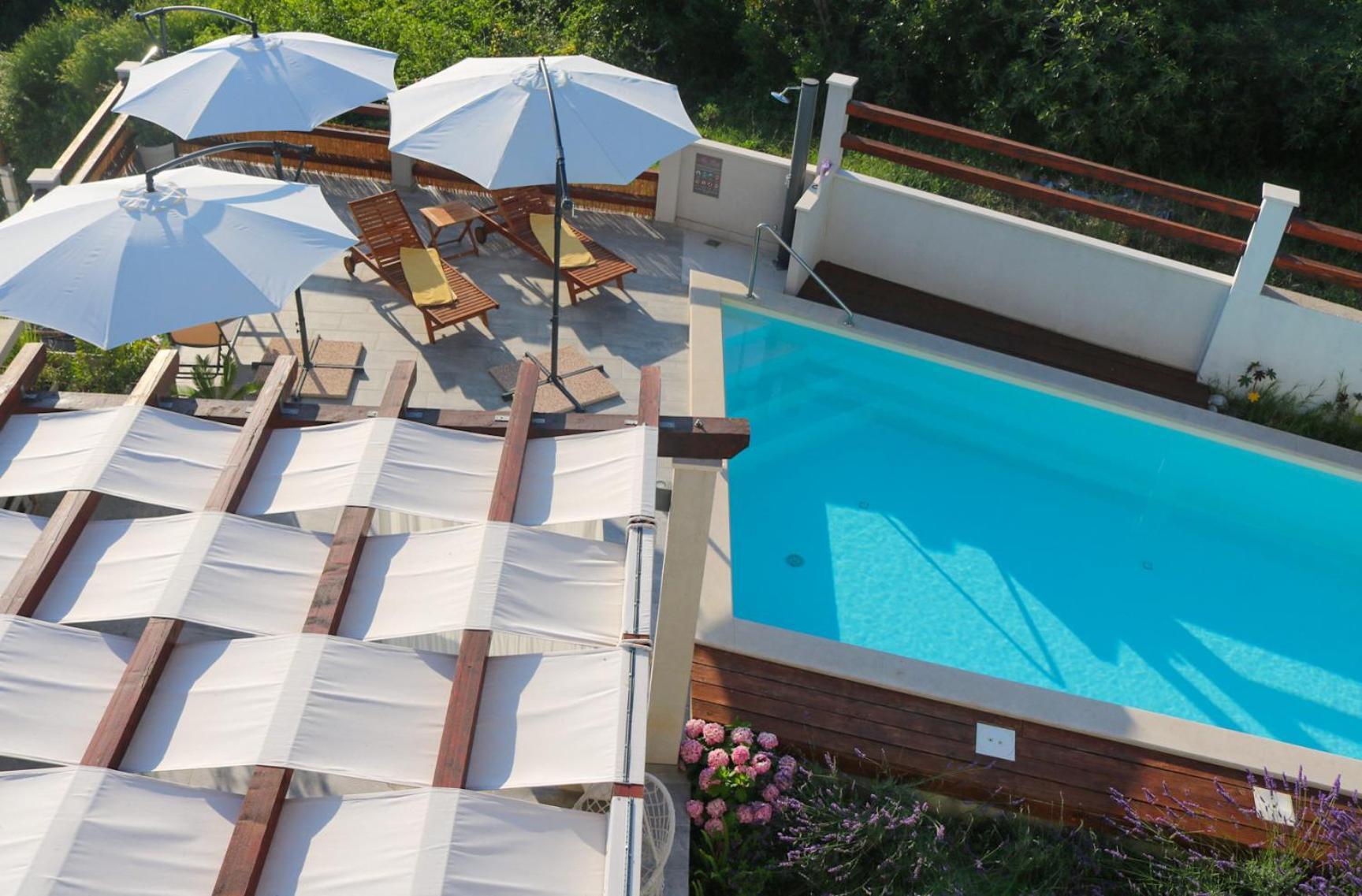 Villa My Rose With A Private Pool Млини Экстерьер фото